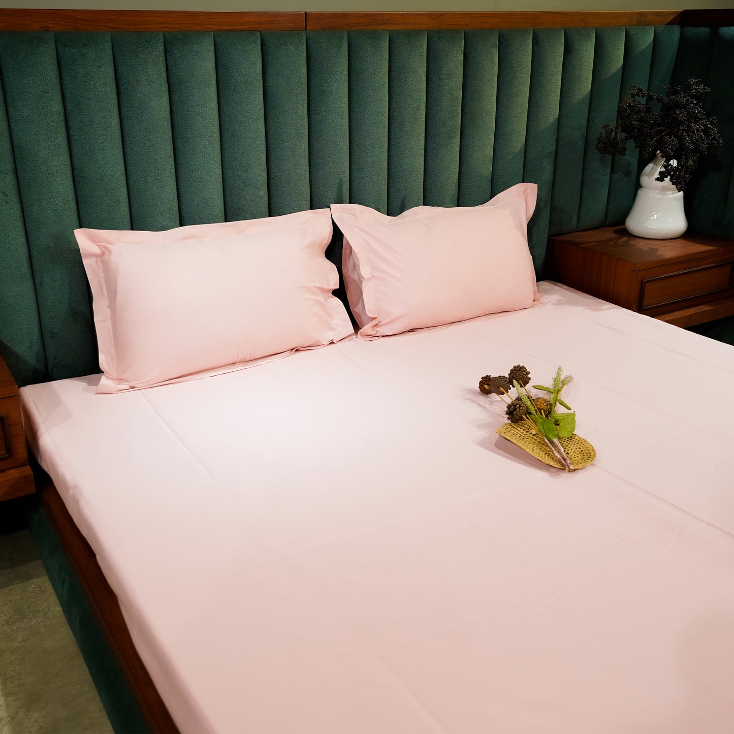Grey Elegance 300 TC|500 TC Flat Sheet Set