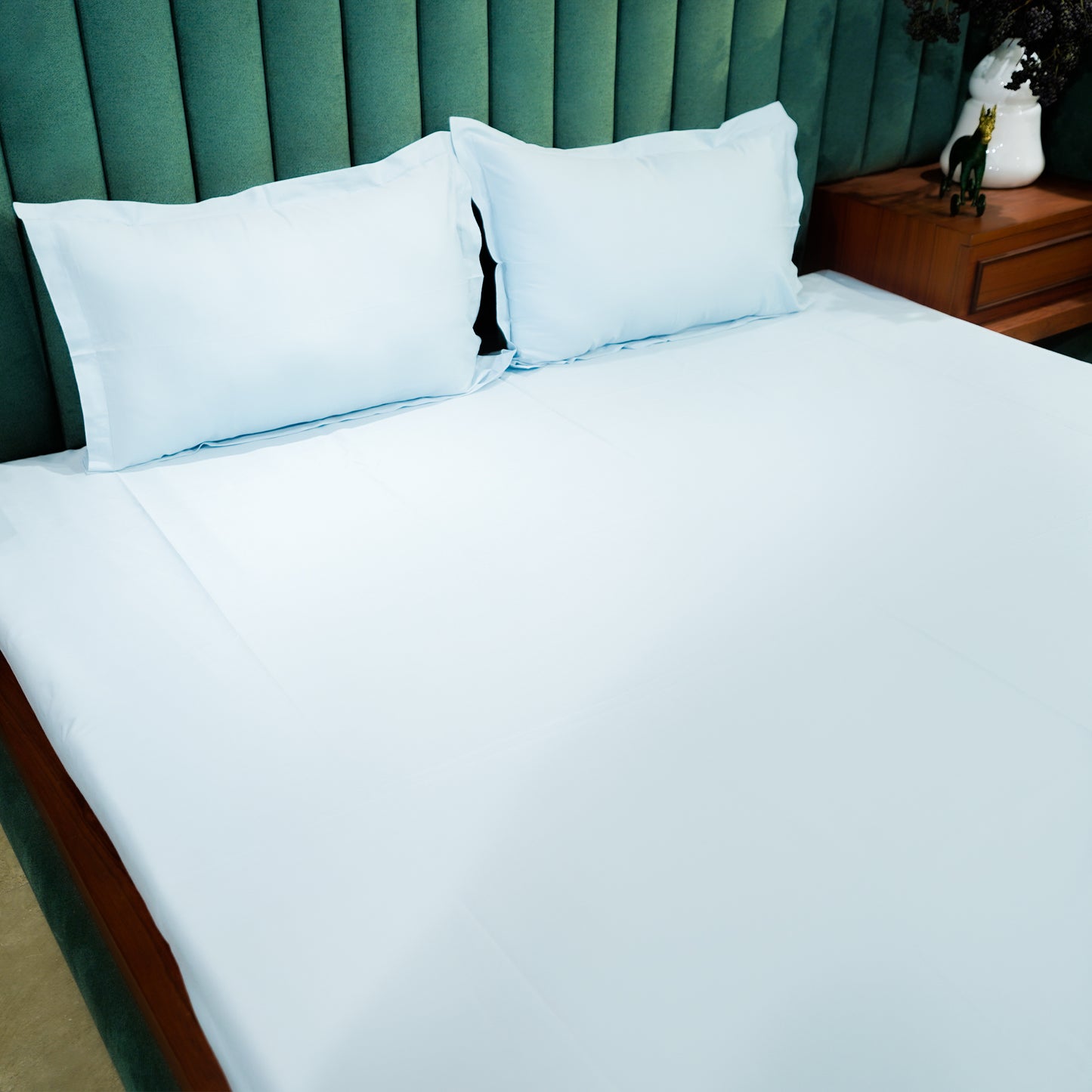 Grey Elegance 300 TC|500 TC Flat Sheet Set
