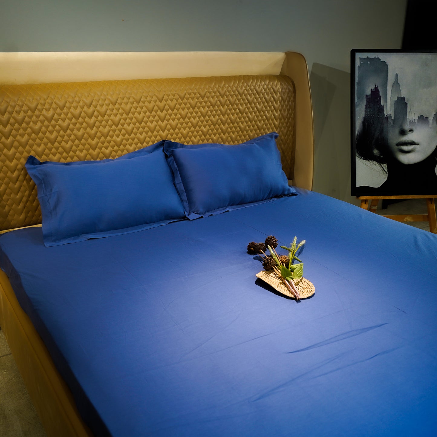 Grey Elegance 300 TC|500 TC Flat Sheet Set