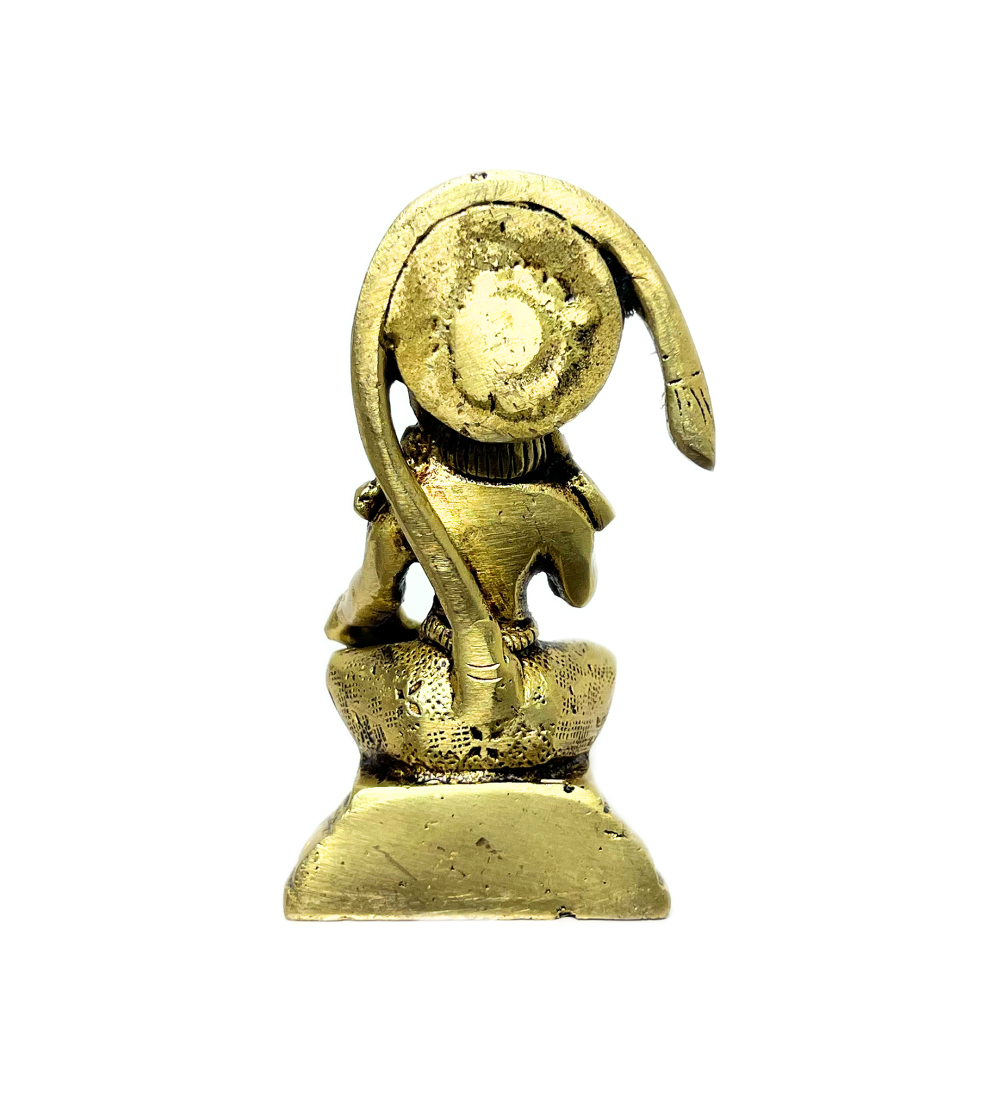 Brass Sitting Hanuman Idol – 100% Pure Brass
