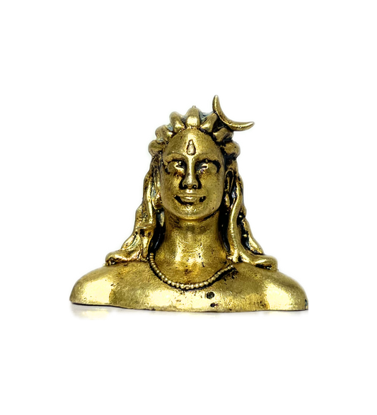 Brass Adiyogi Idol – 100% Pure Brass