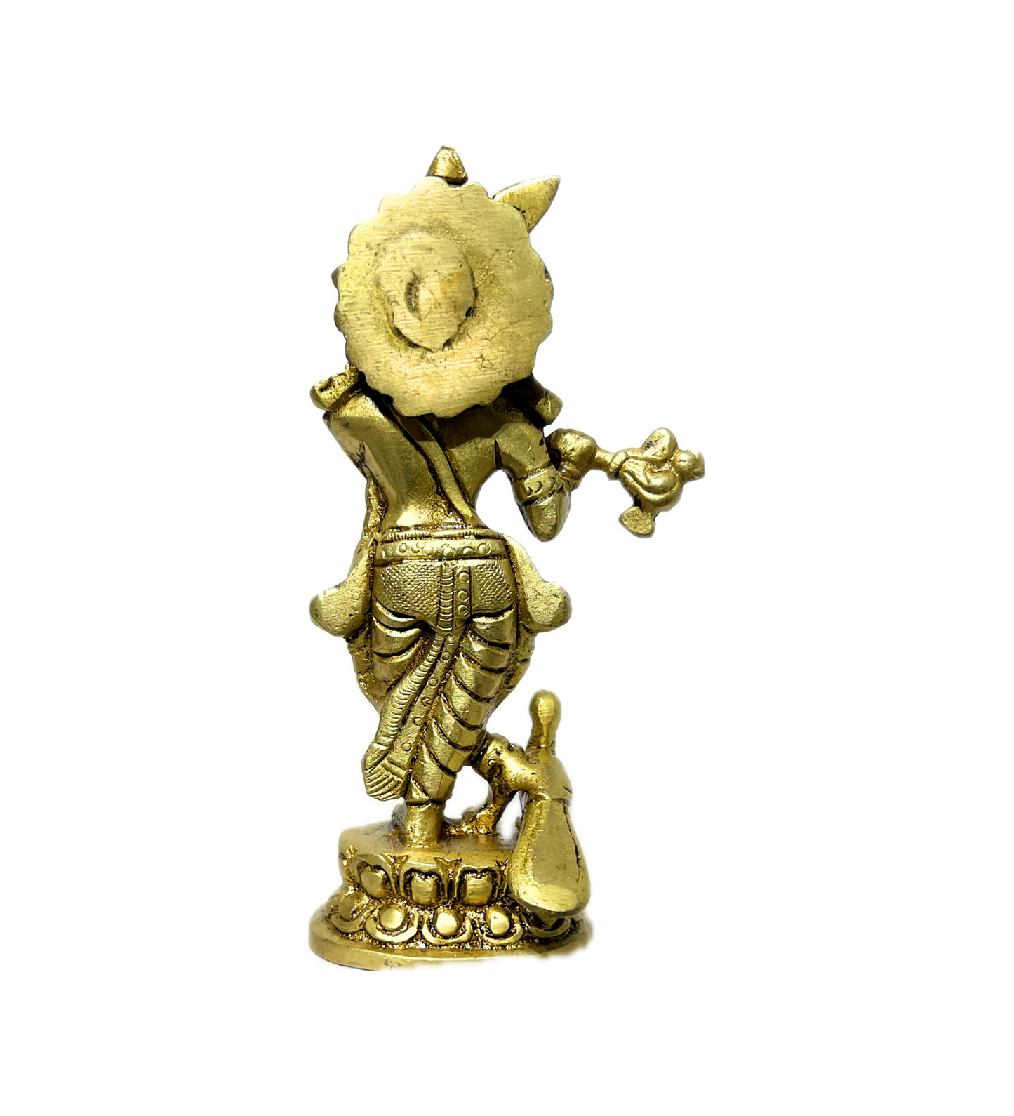 Brass Krishna Idol – 100% Pure Brass