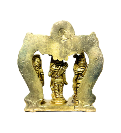 Ramdarbar Idol Set 100% Pure Brass-Antique Finish