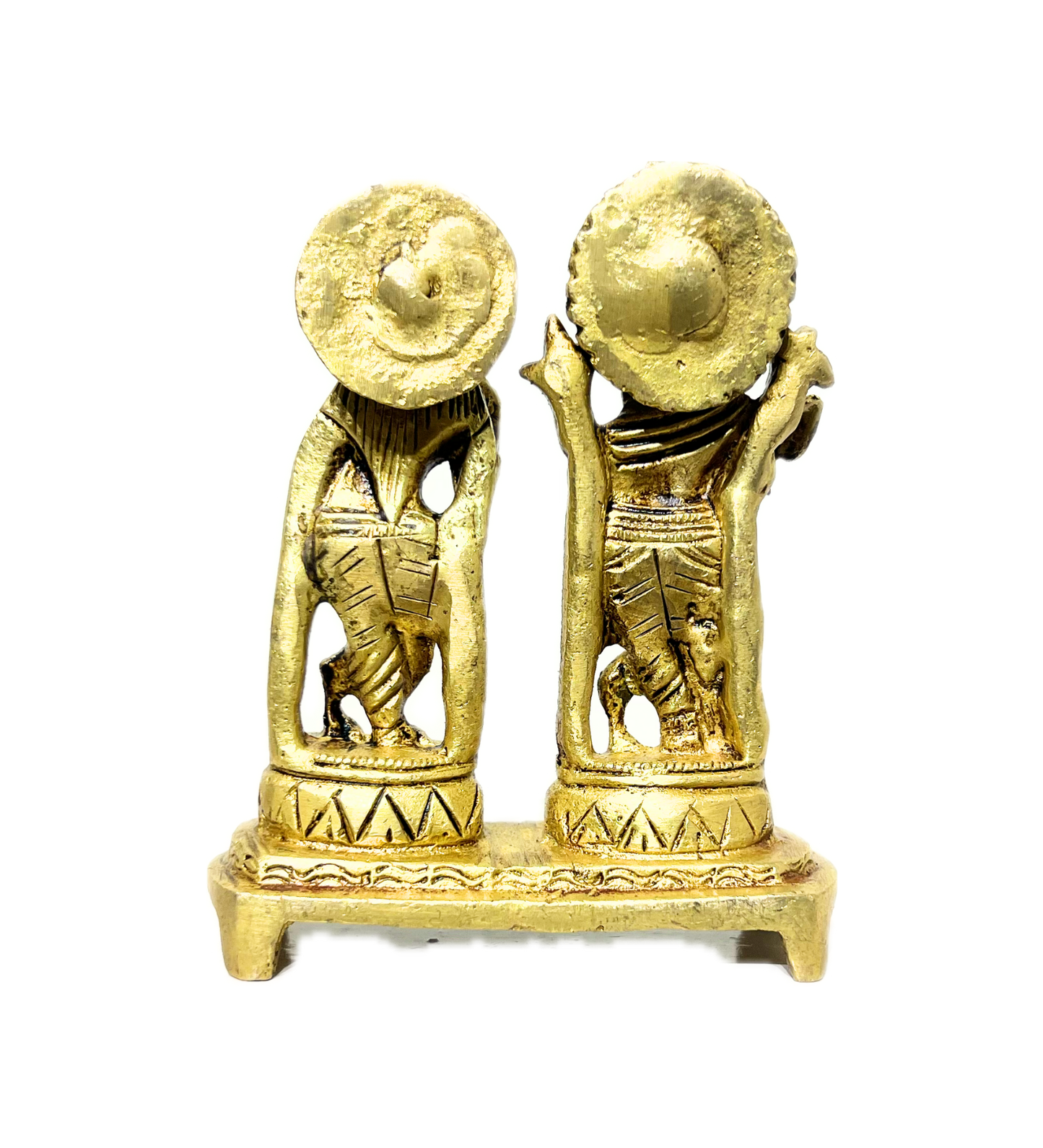 Brass Radha Krishna Idol – 100% Pure Brass
