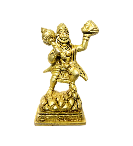Standing Hanuman Idol – 100% Pure Brass