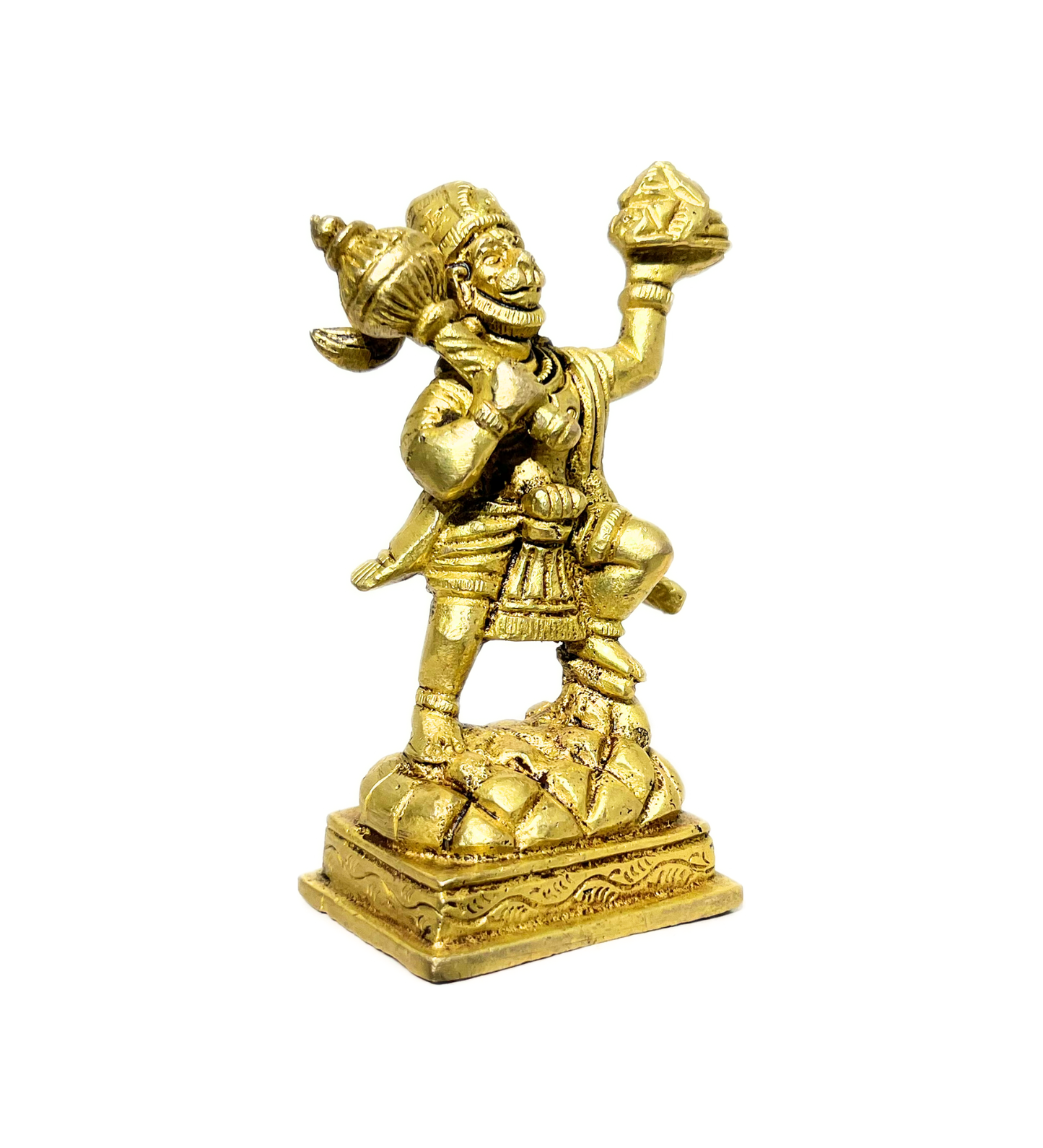 Standing Hanuman Idol – 100% Pure Brass