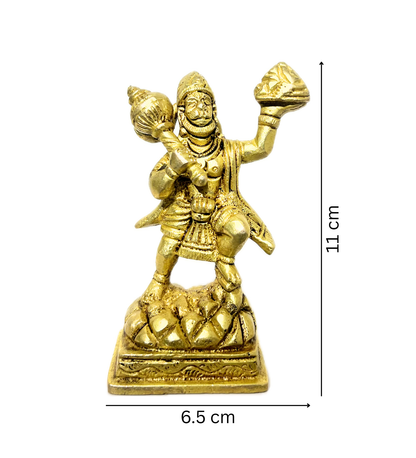 Standing Hanuman Idol – 100% Pure Brass