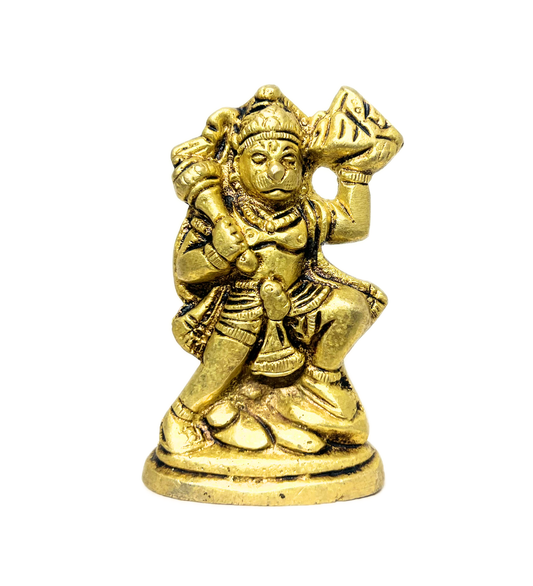 Standing Hanuman Idol Small– 100% Pure Brass