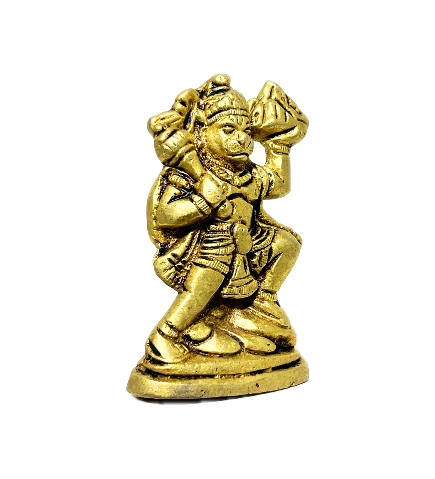 Standing Hanuman Idol Small– 100% Pure Brass